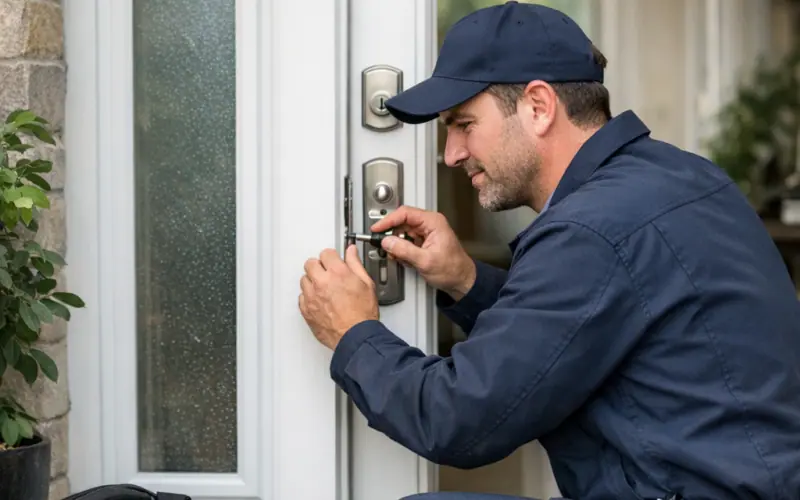 Porte d'entrée d'un logement et erreurs de sécurité à éviter